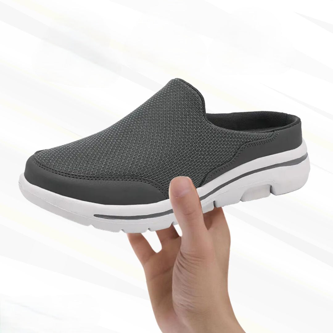 Men's Orthopedic Barefoot Shoes Wide Toe Box Lightweight Slip-Resistant Walking Sneakers for Neuropathy Arthritis Joint Pain Relief