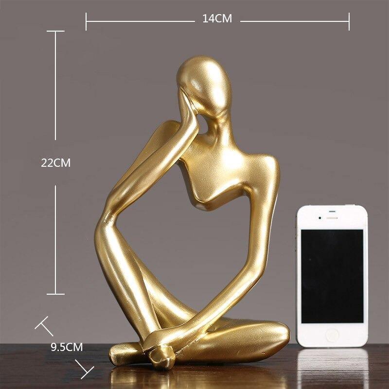 Mindful Abstract Statue