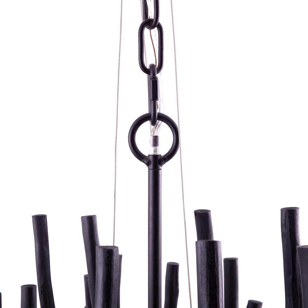 Layered Stick Pendant Light Fixture Metal Construction Adjustable Height Dining Room Entryway Foyer Modern Overhead Illumination Statement P