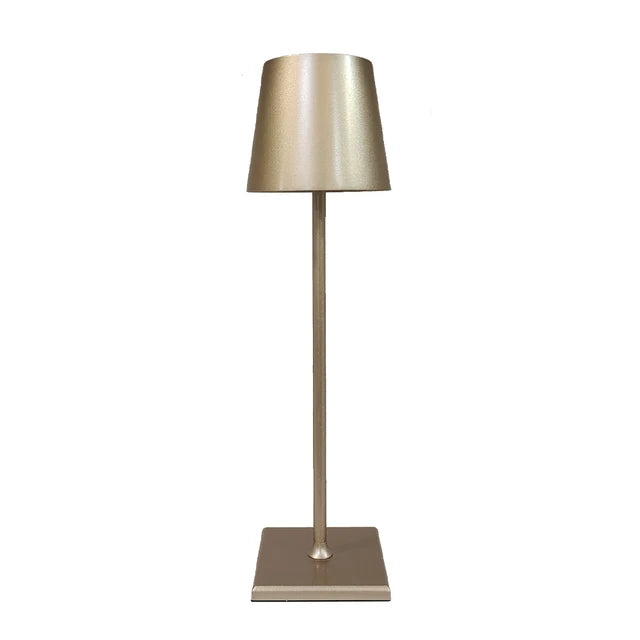 Portable Rechargeable LED Table Lamp with Dimming Control – Cordless Battery Operated Desk Light for Living Room, Bedroom, Patio & Restauran