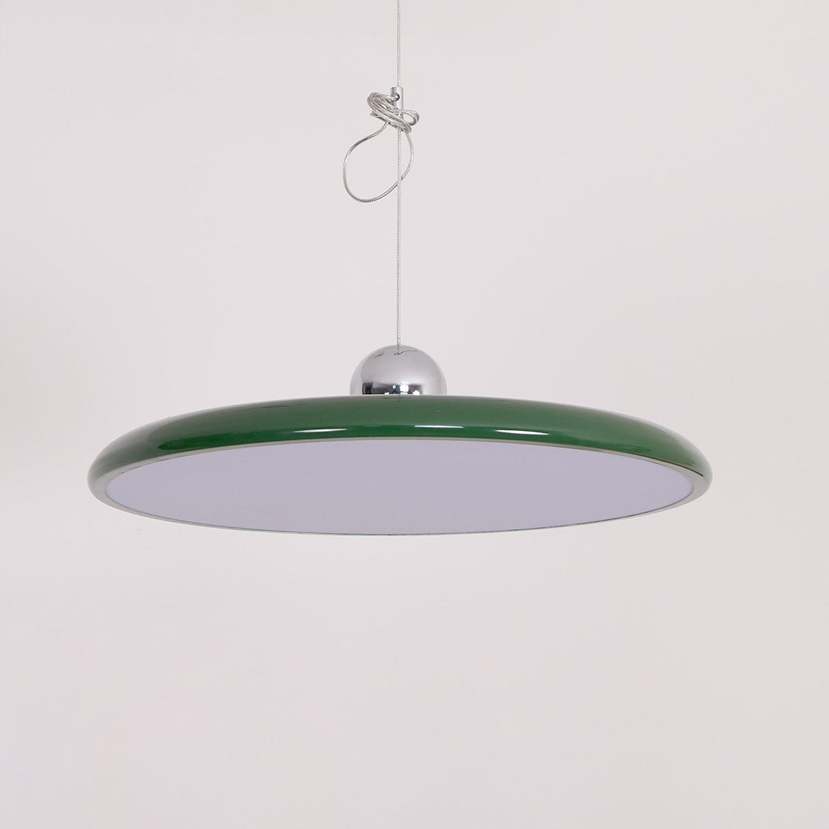 Adjustable Swing Arm Pendant Light with Round Metal Shade for Kitchen Island & Workspace