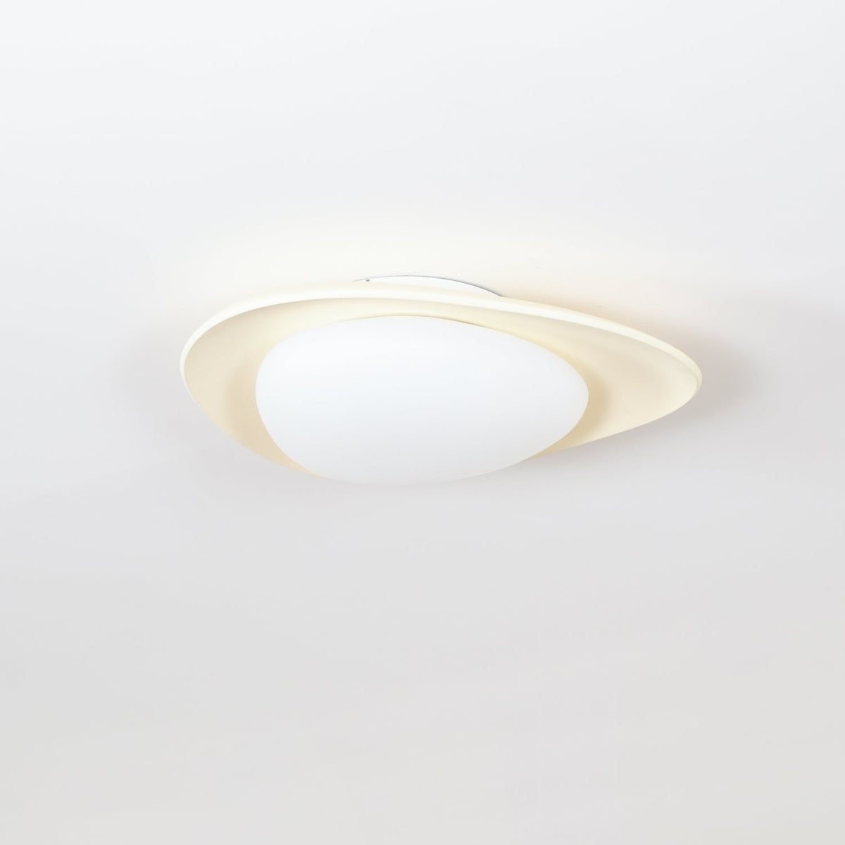 Flush Mount Ceiling Light Botanical Leaf Design Green 16 Inch Adjustable LED for Bedroom Kitchen Dining Room Natural Decor