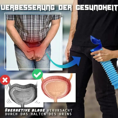 Collapsible Emergency Urinal 25 oz Portable Relief Solution for Road Trips Camping Hiking Outdoor Adventures Travel Essentials