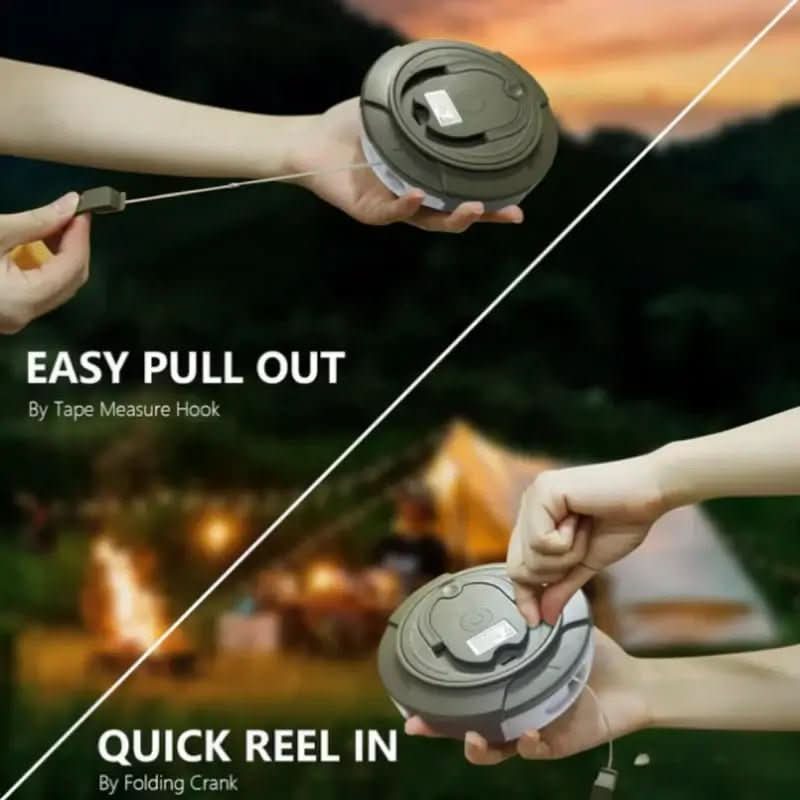 TrailLite | Retractable LED Camping Lights with Magnetic Backing | Versatile Illumination for Outdoor Adventures