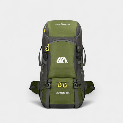 TrailPro | 50L Hiking Backpack with Breathable Back Support | Lightweight Camping Gear for Comfort and Organization