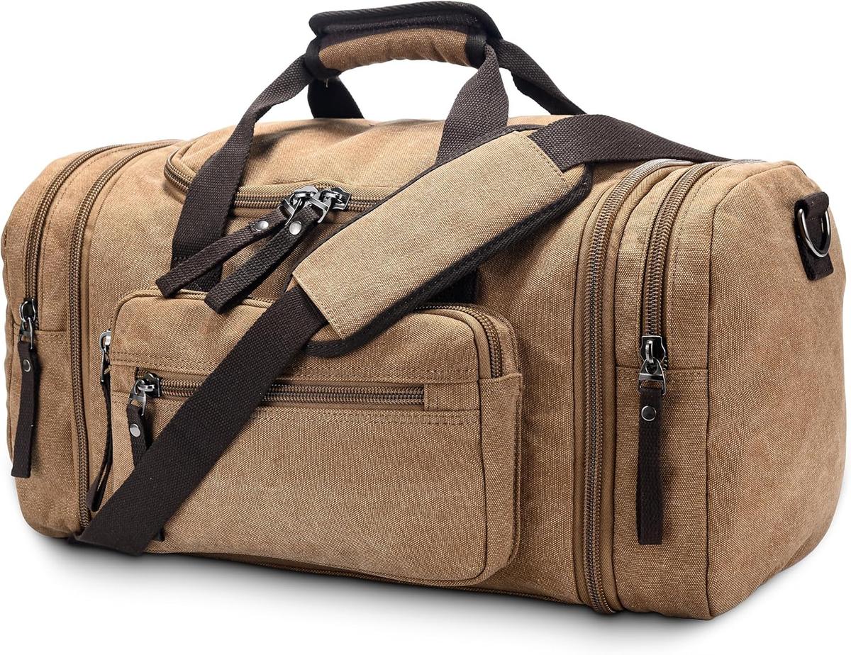 TravelMate | Expandable Duffle Bag with Adjustable Capacity for Versatile Travel