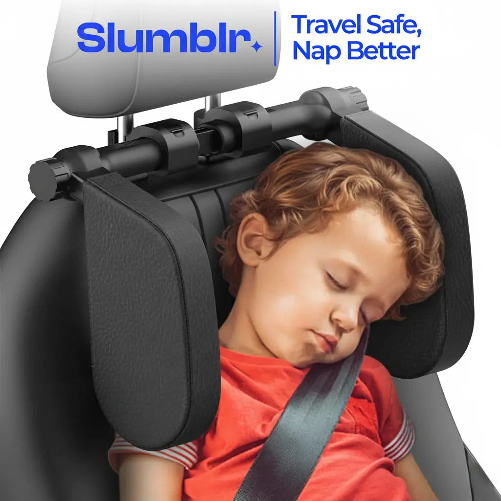 Ortekor Travel Comfort | Adjustable Car Neck Pillow with Side Support | Enhanced Stability for Relaxed Journeys