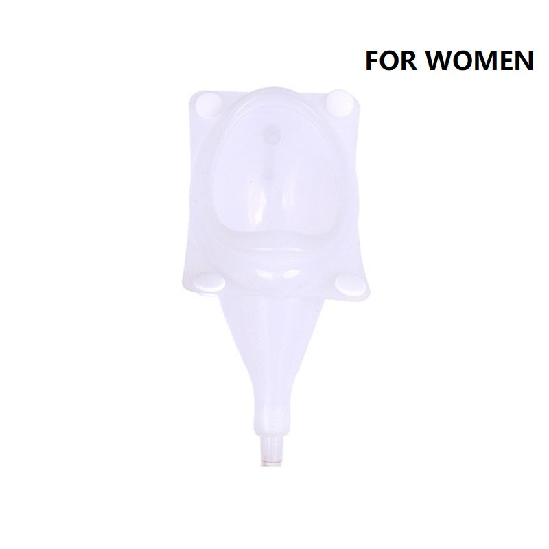 Travel Urinal System | Silicone Collector with Padded Rim & 1000ml Capacity for Comfortable Use