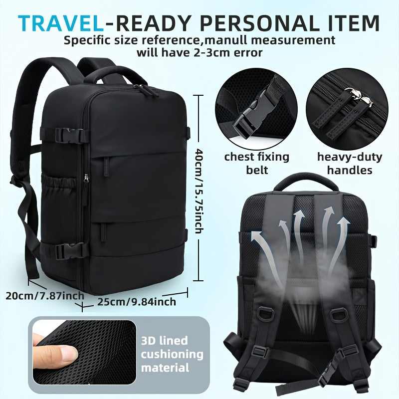 Travel Vacuum Backpack Set | Space-Saving Compression with Durable Material | Organized Packing Solution for Effortless Travel
