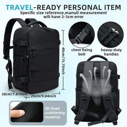 Travel Vacuum Backpack Set | Space-Saving Compression with Durable Material | Organized Packing Solution for Effortless Travel