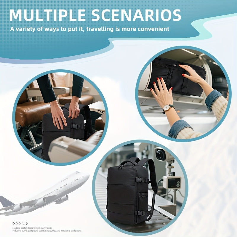 Travel Vacuum Backpack Set | Space-Saving Compression with Durable Material | Organized Packing Solution for Effortless Travel