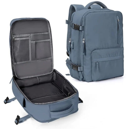 Travelliva | Women's Travel Backpack with Water-Resistant Design & USB Port | Anti-Theft Features for Secure Journeys