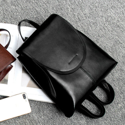 Sophisticated Leather Backpack for Women – Everyday Travel Companion