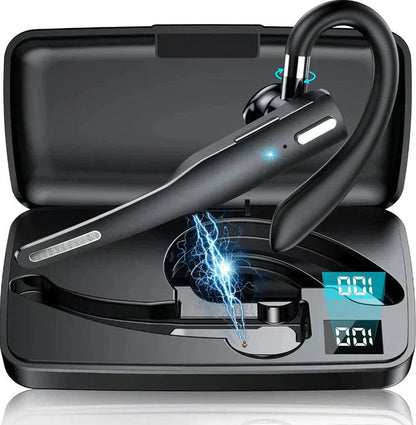 Wireless Headset Bluetooth 5.1 with Mic, Noise Cancelling Bluetooth Headset 20 to 25 Hour Talk Time, Phone Headset