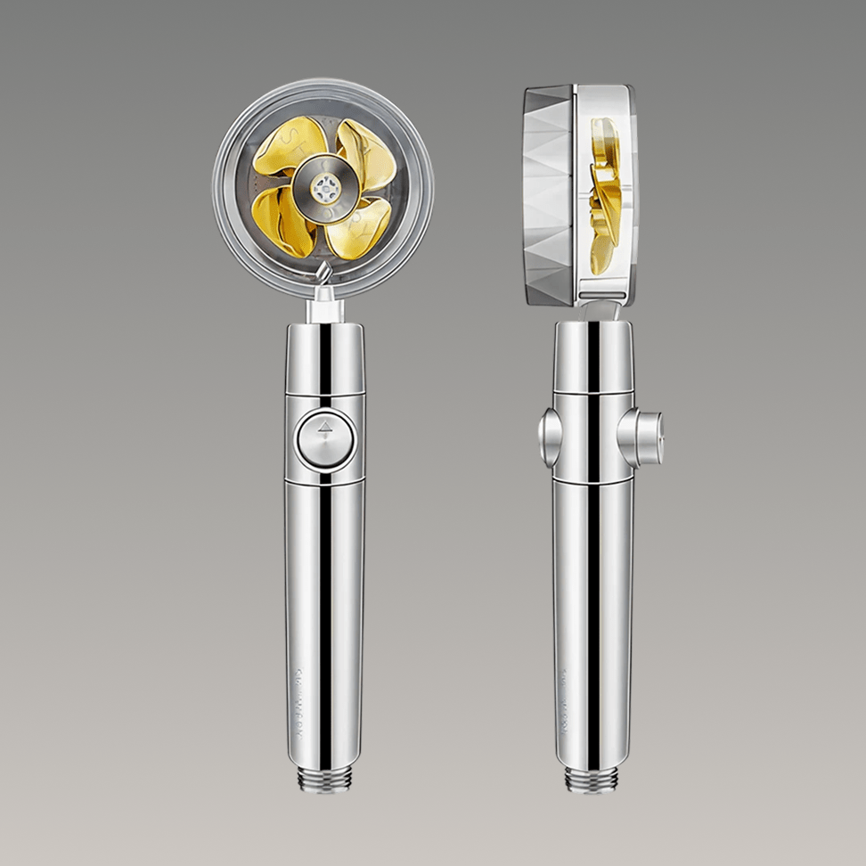 AQUABLAST – Turbo Rain Shower Head Water-Saving Design