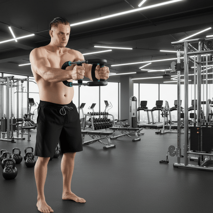 POWERFLEX – Adjustable Resistance Training Bar Arm Chest Strength Trainer