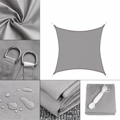 Ortekor UV Protective Shade Sail | Durable Fabric Canopy for Stylish Outdoor Comfort