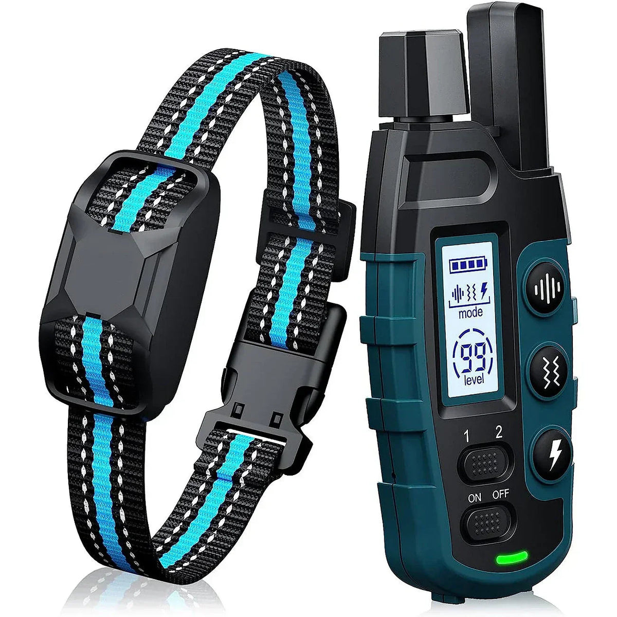 Ultimate Dog Training Collar | 1000m Remote E-Collar with Waterproof Design | Adjustable Settings for Effective Behavior Modification