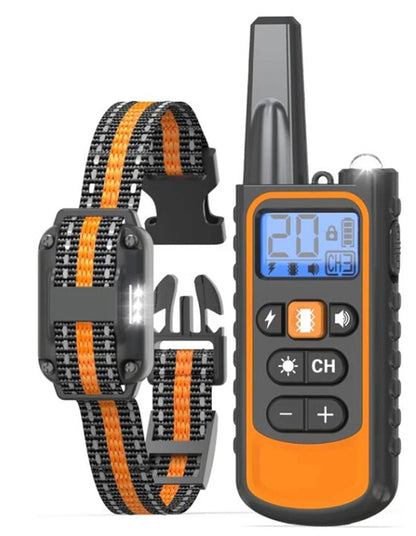 Ultimate Dog Training Collar | Waterproof Remote with Long-Range Control | Adjustable Features for Effective Training