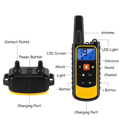 Ultimate Dog Training Collar | Waterproof Remote with Long-Range Control | Adjustable Features for Effective Training