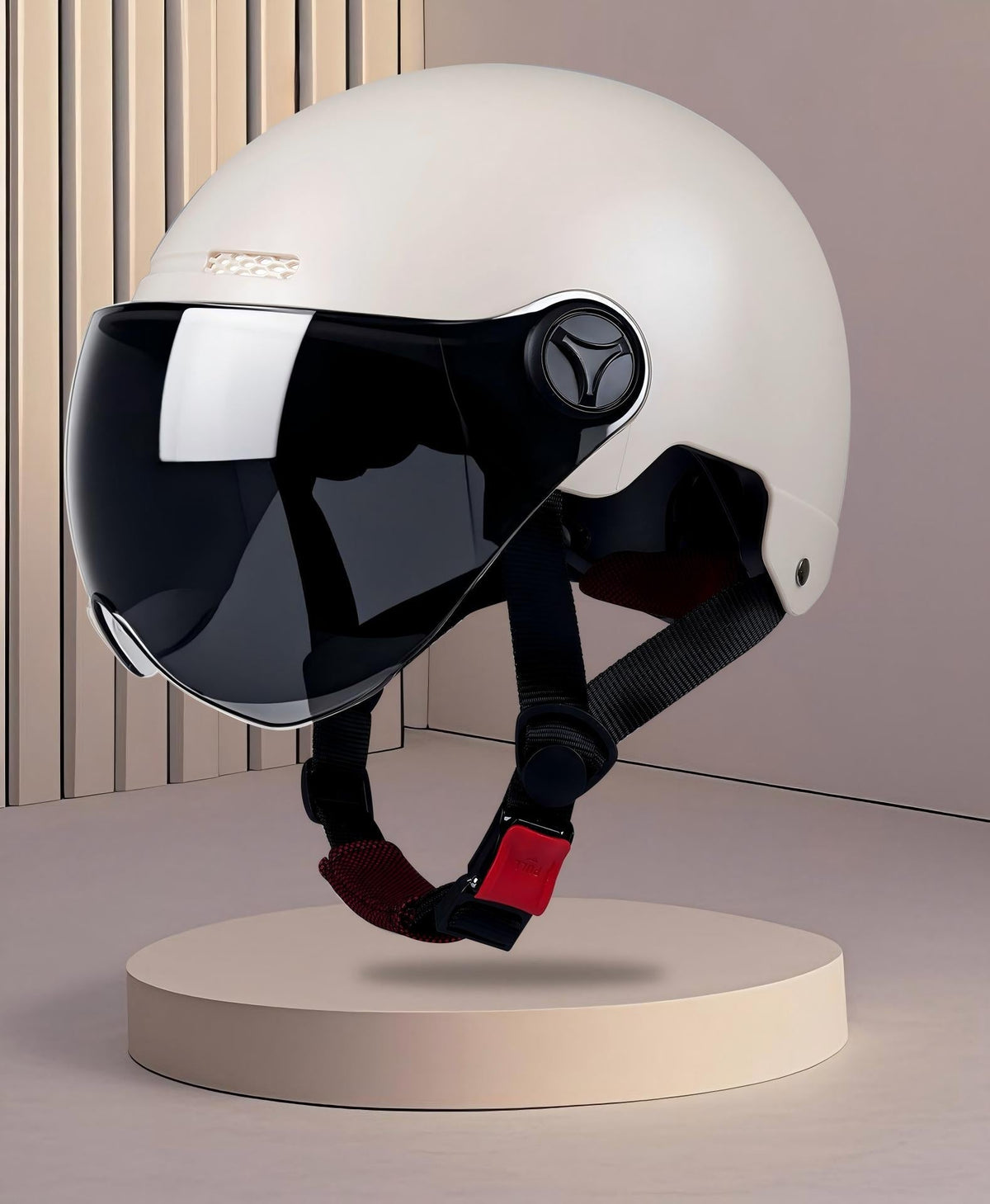 Ortekor Ultimate Motorcycle Helmet | Lightweight Open Face Design with UV Protection | All-Season Comfort for Riders