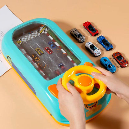 Ultimate Racing Adventure Set | Interactive Racing Simulator with Dual Power Options | Engaging Fun for Kids