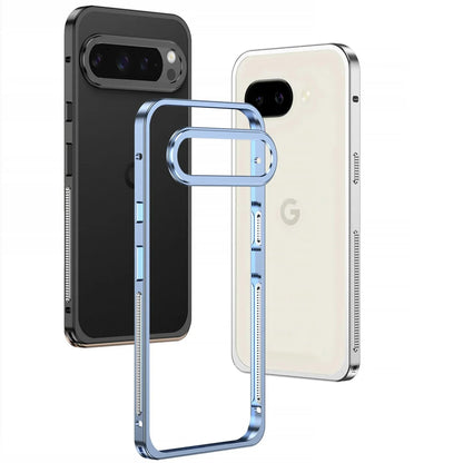 Metal Phone Bumper Case for Google Pixel with Cooling Vents & Camera Protector – Shock-Absorbing Aluminum Frame for Pixel 8, 9, 10, 11
