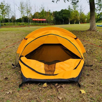 Ultralight Solo Camping Tent with Waterproof & Windproof Design | Compact Shelter for Hikers and Backpackers