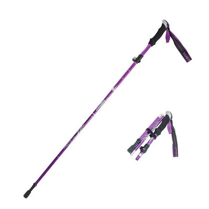 Ultralight Trekking Poles | Adjustable Length with EVA Grip Handles | Durable Support for Hiking and Camping