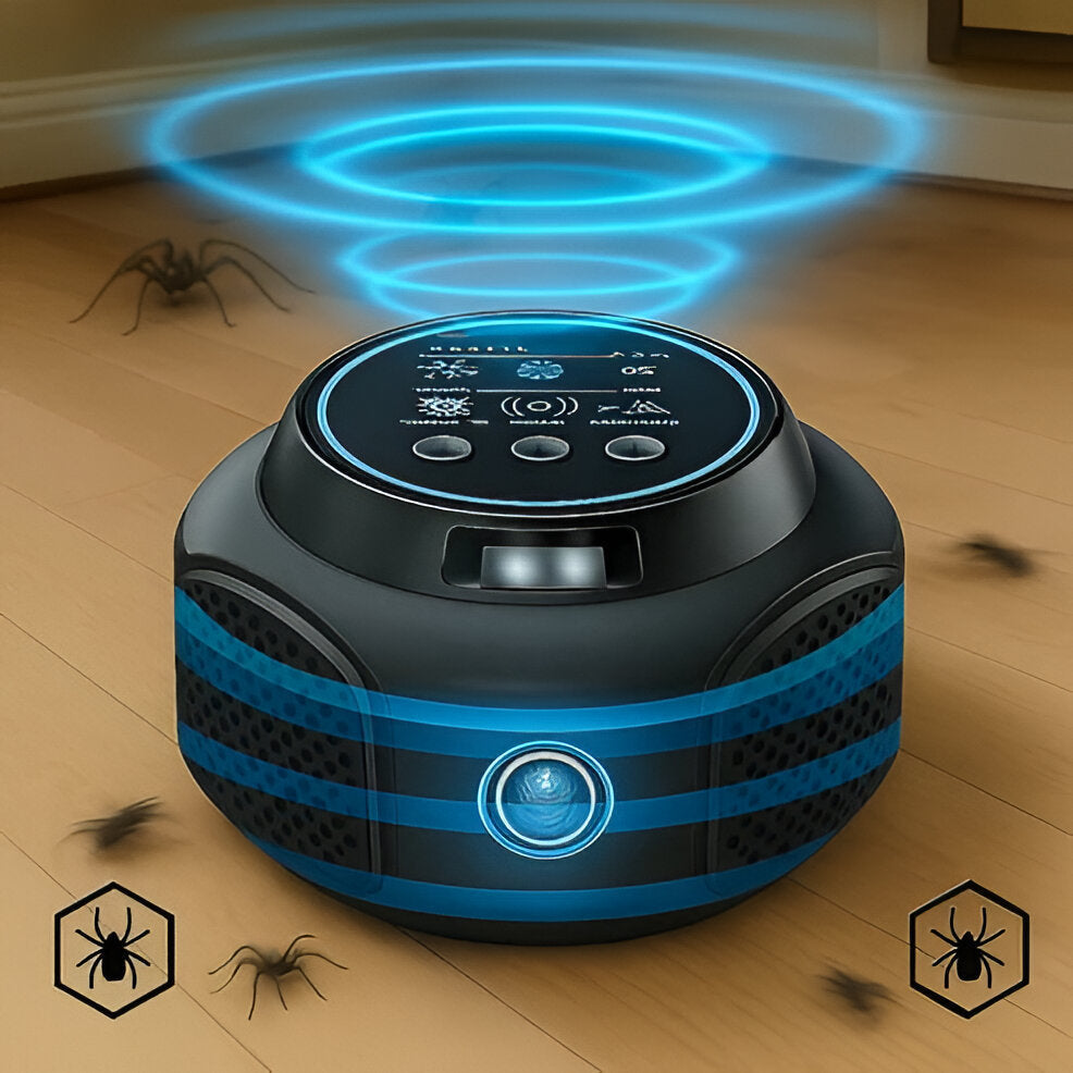 Ultrasonic Spider Repellent Device with Wide Coverage & Chemical-Free Operation