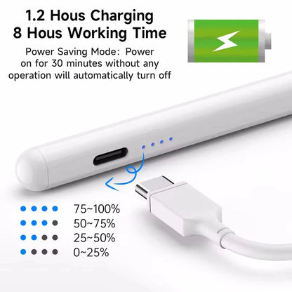 Ortekor Universal Touch | Stylus Pen for iPad with Precision Control | Ergonomic Design for Comfortable Use