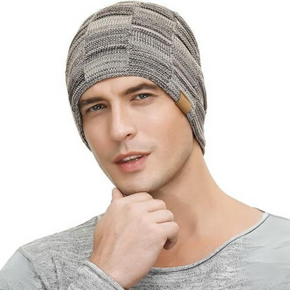 Luca Collection | Slouch Beanie with Thermal Fleece Lining | Stylish Winter Hat for Warmth and Comfort