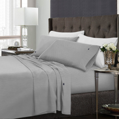 Eco Luxe | Bamboo Bed Sheets Set with Ultra-Soft, Breathable Fabric | Hypoallergenic Comfort for Year-Round Sleep