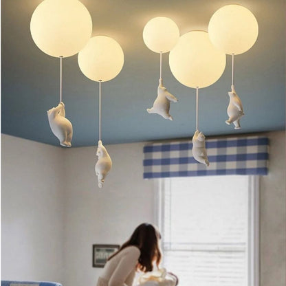 Fun Bear Shaped Ceiling Lamp