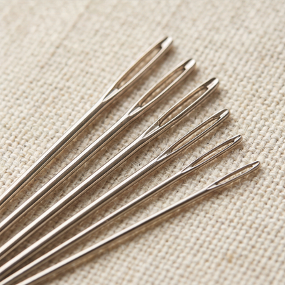 Removable-Page Needlework Learning Kit with 106 Techniques on Linen Sheets & 86-Piece Tool Set for Beginners