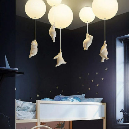 Fun Bear Shaped Ceiling Lamp