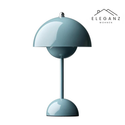 Cordless Mushroom Desk Lamp with 3-Level Dimmer – Rechargeable LED Nightstand Light for Bedroom, Office & Living Room – 11.6 in Height