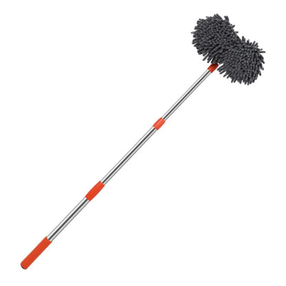 Extendable Car Wash Brush with Telescopic Handle & 360° Rotating Head for Vehicles, RVs, Windows & More