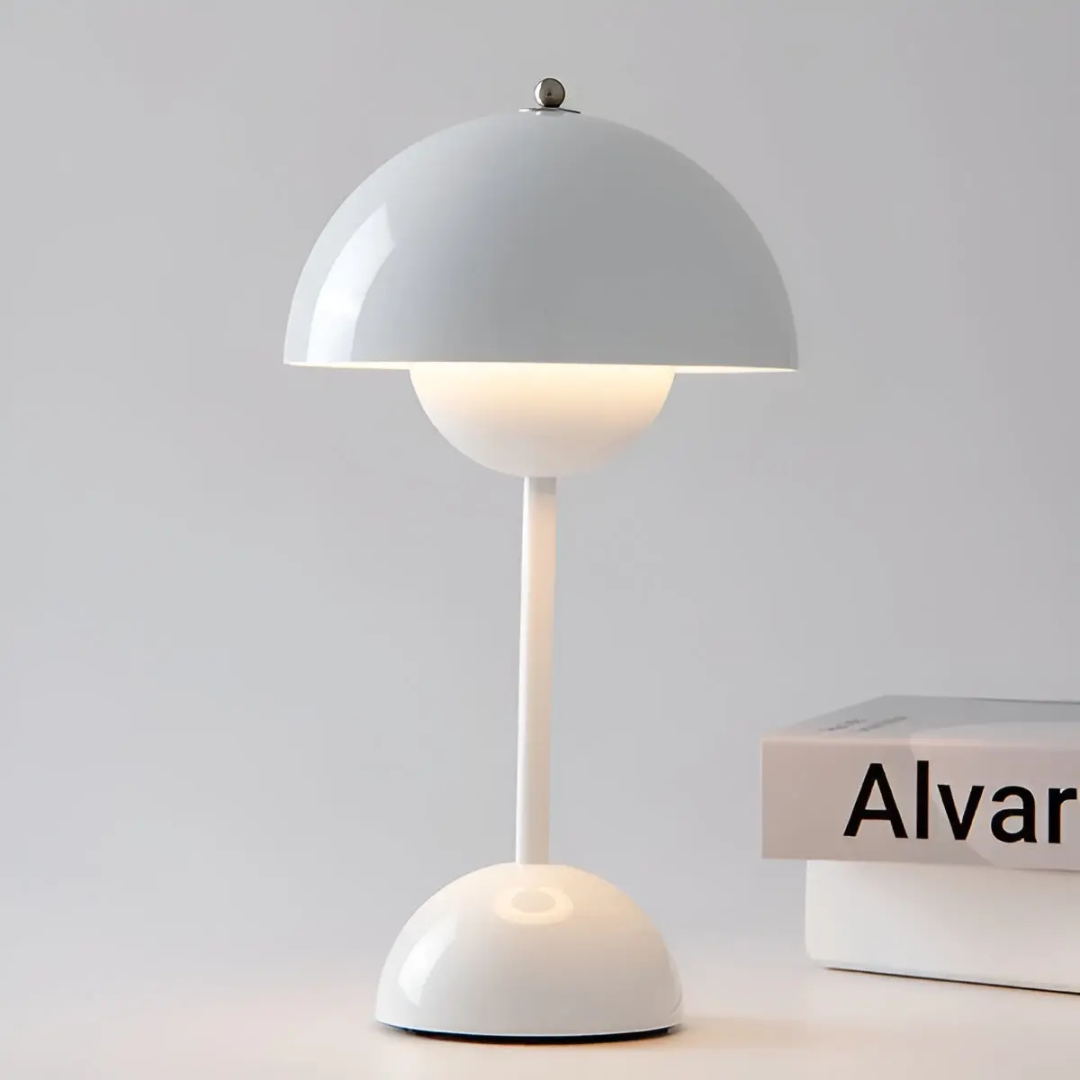 Rechargeable Cordless Table Lamp with Dimmable Touch Control for Indoor & Outdoor Use