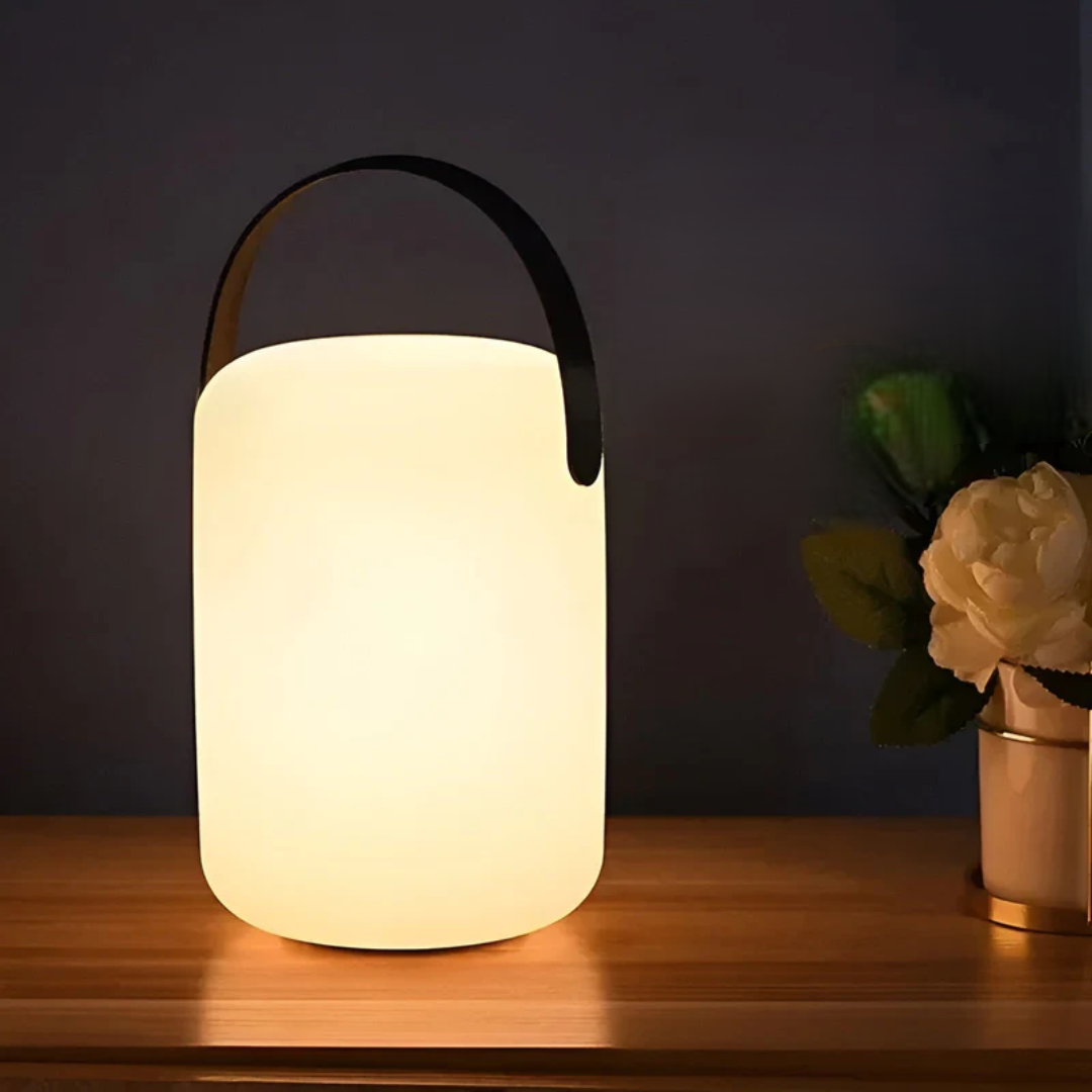 Rechargeable Cordless LED Table Lamp Waterproof Touch Control Indoor Outdoor Portable Accent Light with 16 Color Modes for Patio Bedroom