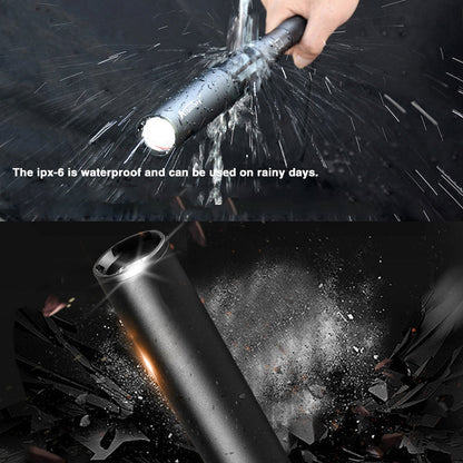 Utility Flashlight | Baseball Bat Styled LED Torch with Three Lighting Modes | Durable Design for Emergency Use