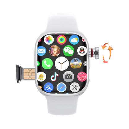 VWAR S9 | 4G Smartwatch with AMOLED Display & Retractable Camera | Enhanced Connectivity for Everyday Use