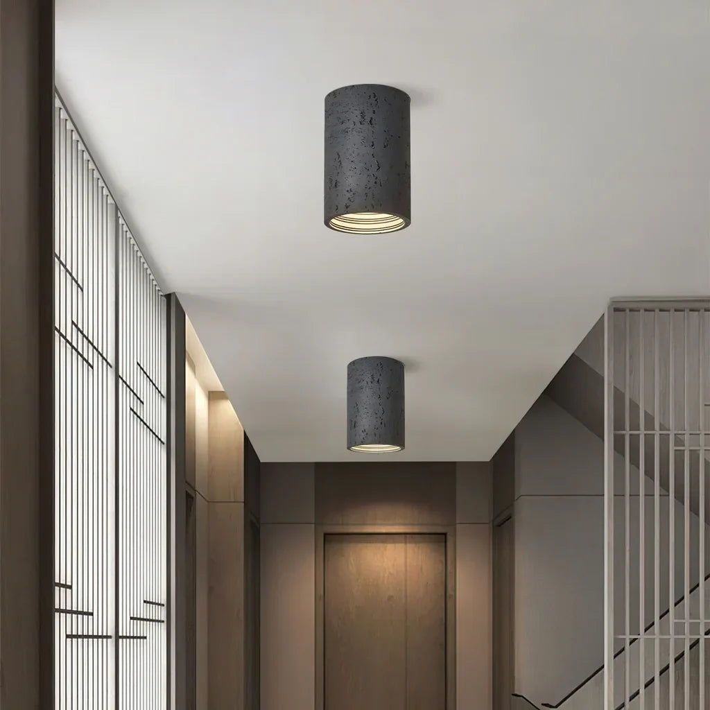 Pendant Lamp Minimalist Round Shade Multi-Finish Composite 5.5-7.9 in for Bedroom Dining Kitchen Entryway Cluster Lighting Modern Home Decor