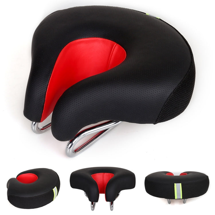 Comfortable Ergonomic Bicycle Seat Without Nose for Better Riding