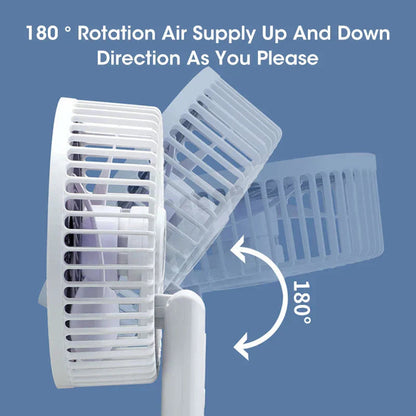 Versatile 4-in-1 Portable Fan with Adjustable Speeds & Quiet Operation for Ultimate Comfort