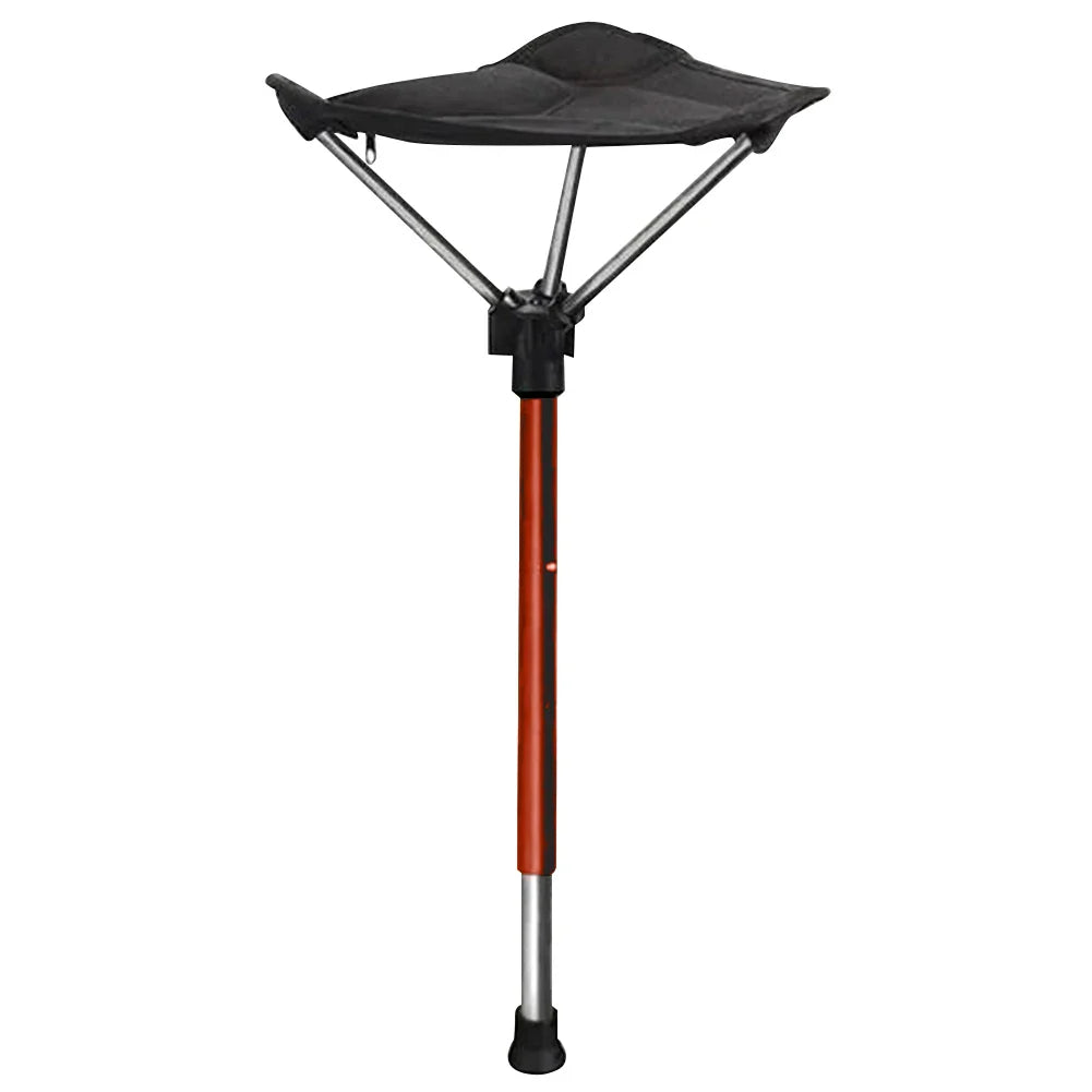Versatile Folding Camping Stool with Adjustable Height & Lightweight Design for Outdoor Comfort