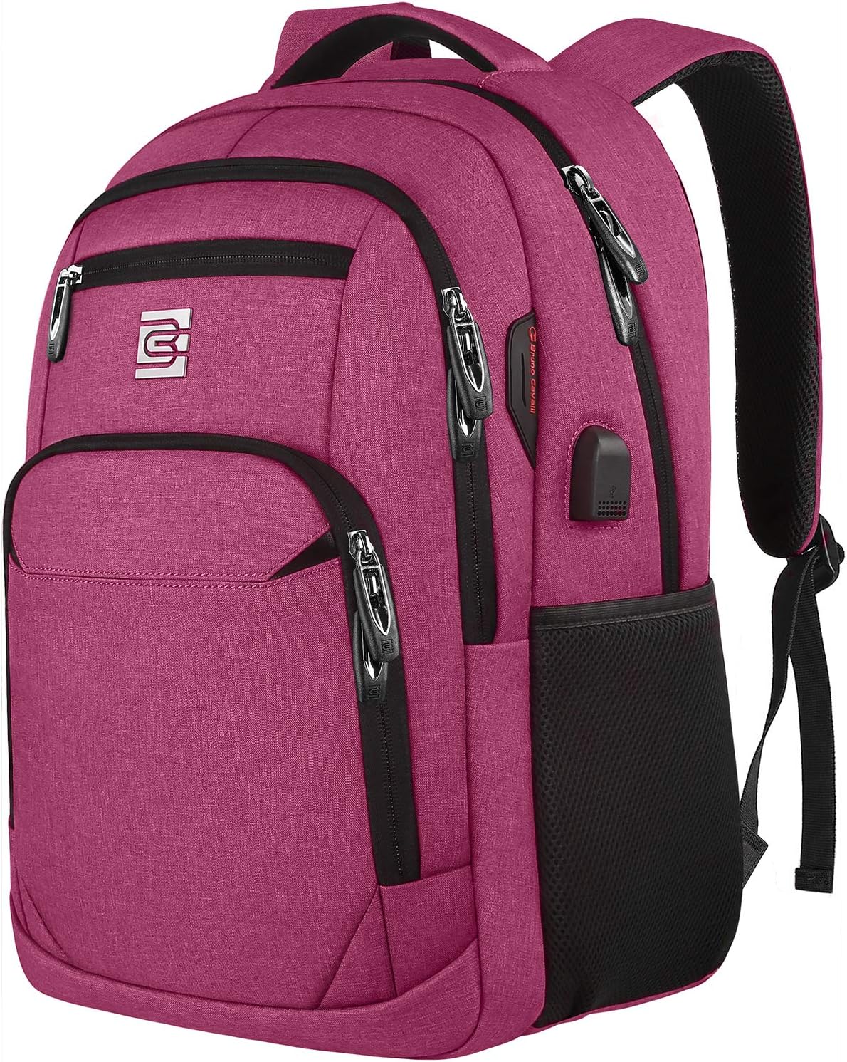 Versatile Slim Laptop Backpack with USB Charging & Anti-Theft Pocket | Water-Resistant Tech Backpack for Secure Travel