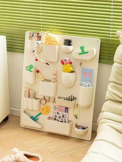 Ortekor Versatile Storage Organizer | Multi-Functional Wall Hanging Rack with Eco-Friendly Design | Ideal for Home & Office Organization