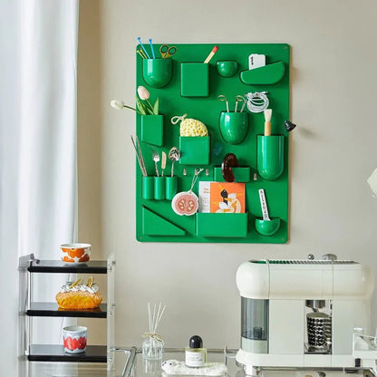 Ortekor Versatile Storage Organizer | Multi-Functional Wall Hanging Rack with Eco-Friendly Design | Ideal for Home & Office Organization