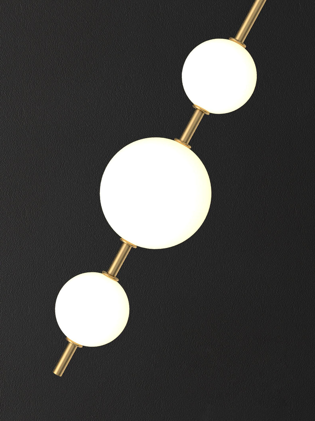 LED Globe Sconce Hardwired Wall Mount Fixture 26 Inch Brass Finish Sphere Shade Lighting for Bedroom Bath Hallway Reading Nook Accent Indoor